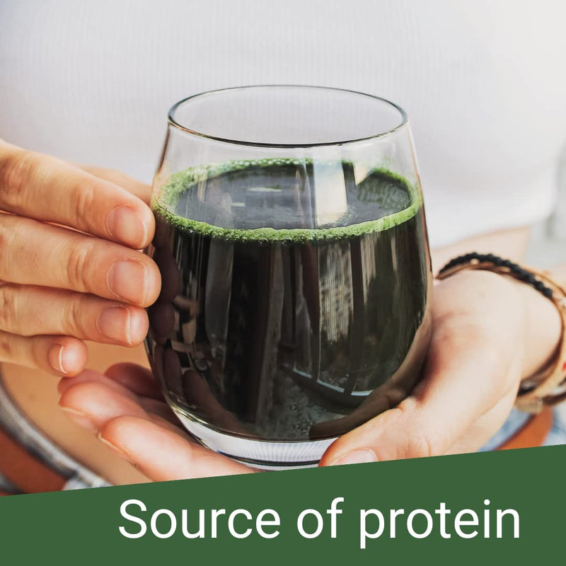 Organic Spirulina Powder 500g | 500+ Servings | Natural Protein Vegan Superfood | Juices, Smoothies, Breakfast Bowls by Organic Wonders® - BeesActive Australia