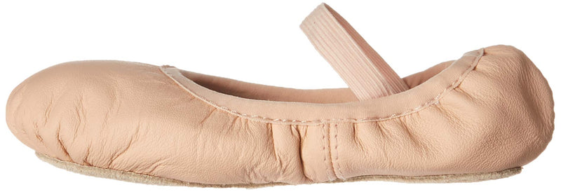 [AUSTRALIA] - Bloch Dance Girl's Belle Full-Sole Leather Ballet Shoe / Slipper Little Kid (4-8 Years) 12 Little Kid Pink 