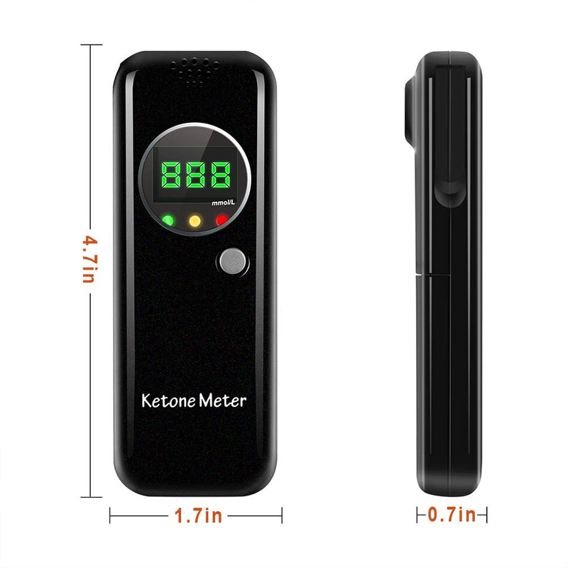 Ketone Breath Analyzer, Ketone Meter with 3 LED Indications for Ketogenic Diet Testing - BeesActive Australia