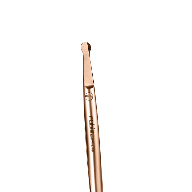 Rubis Duck Stainless Steel Nail Scissors for Precise Fingernails, Cuticles, and Eyebrows, 1F009RG, Red Gold,Rubis Switzerland Swiss Made World Renowned Precision - BeesActive Australia