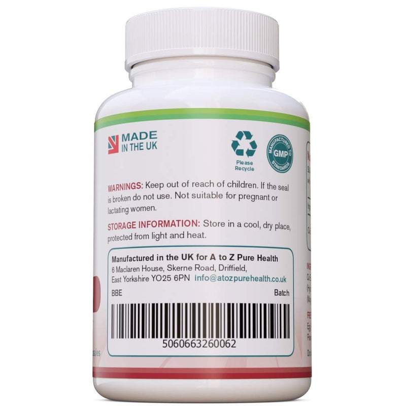 CoEnzyme Q10 Capsules | Daily High Strength COQ10 Supplement |100mg 60 Capsules (2 Months' Supply) Premium Q10 Supplement | Support for Cardiovascular Health and Immune System | UK Made - BeesActive Australia