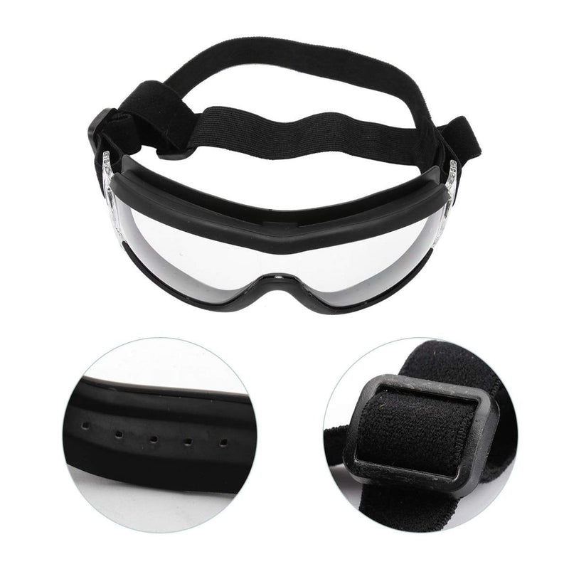 ULTECHNOVO Pet Goggles Eye Protective Glasses Anti-UV,Windproof,Waterproof Eye Goggles for Medium-Sized or Large Dog (Transparent) - BeesActive Australia