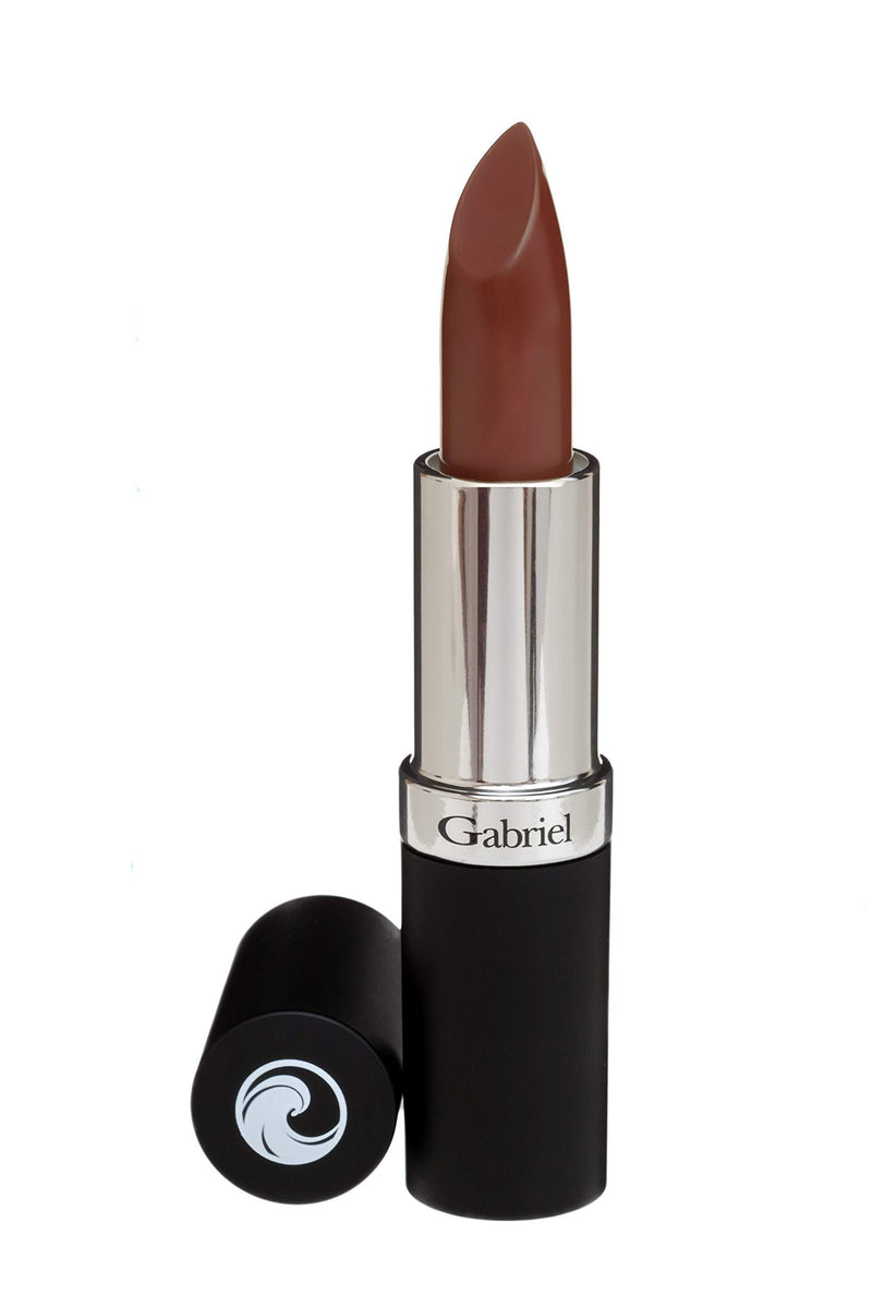Gabriel Cosmetics Lipsticks,0.13 Ounce, Natural, Paraben Free, Vegan, Gluten-free,Cruelty-free, Non GMO, High performance and long lasting, Infused with Jojoba Seed Oil and Aloe. (Matte creise) Matte creise - BeesActive Australia