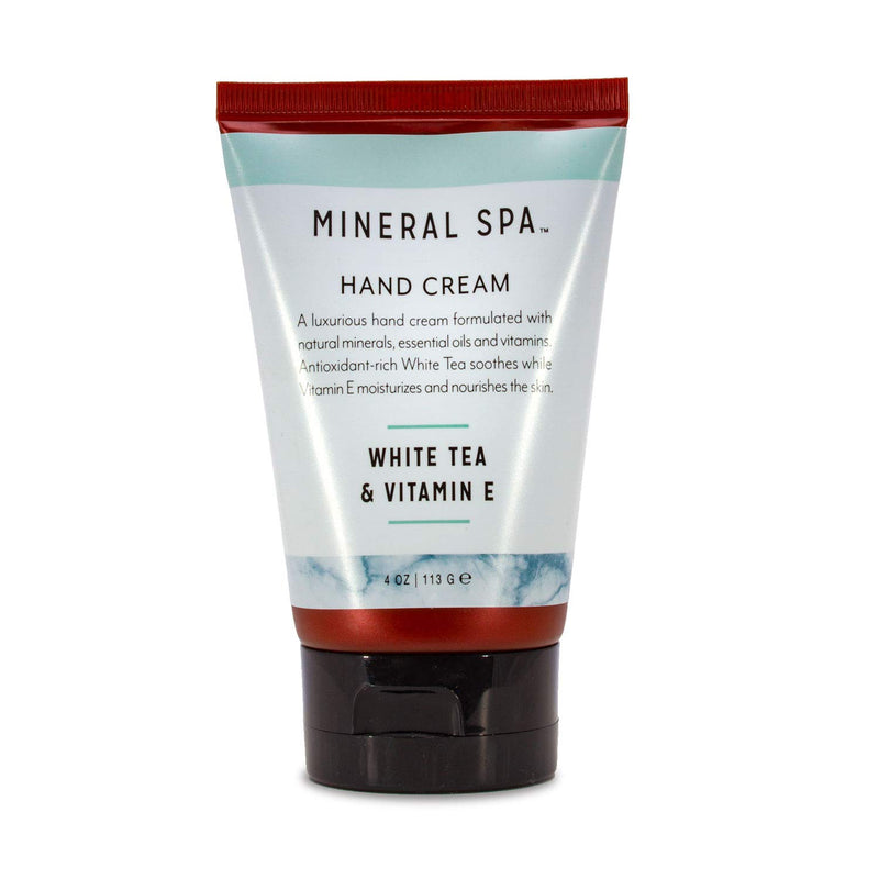 Mineral Spa White Tea & Vitamin E Hand Cream, 4 Ounce - BeesActive Australia