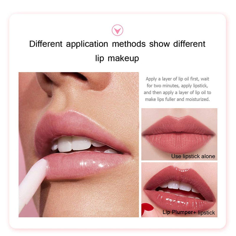 MKYUHP Lip Gloss with Plumper Set, 5Pcs Matte Liquid Lipstick + 1Pcs Lip Plumper Makeup Set Kit, Long Lasting Waterproof Velvet Lip Gloss Set, Pigmented Lip Makeup Gift Set for Girls and Women - BeesActive Australia