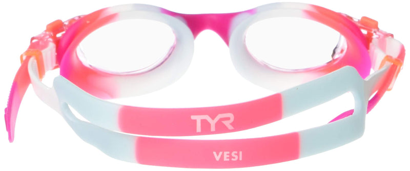 [AUSTRALIA] - TYR Unisex-Child Vesi Tie Dye Youth Fit Pink Pink White NA 