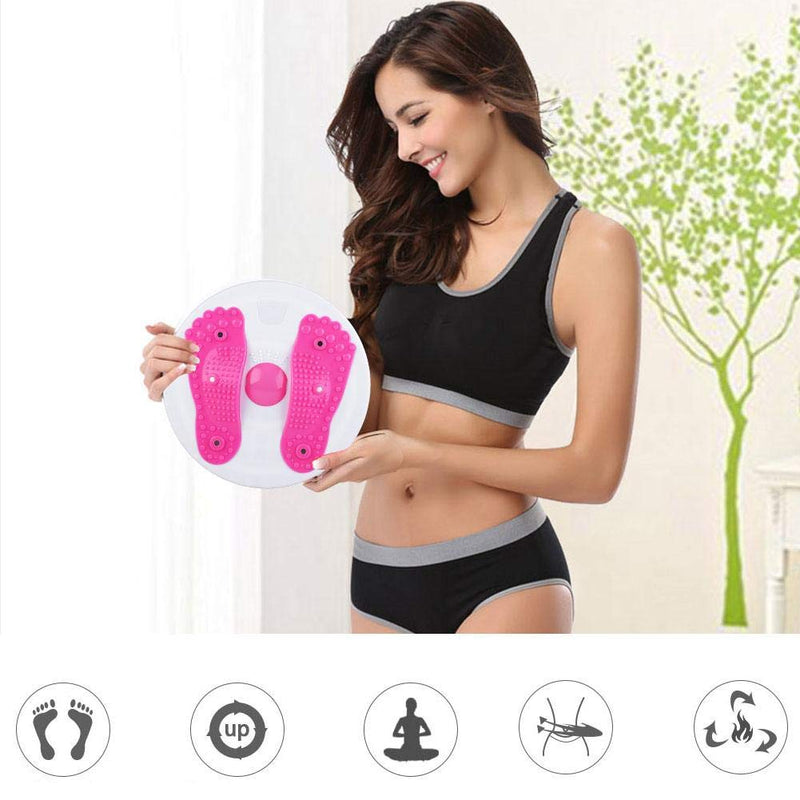 VGEBY Waist Training, Foot Massage Twist Plate Exercise Board Losing Weight Device Shaping Machine - BeesActive Australia