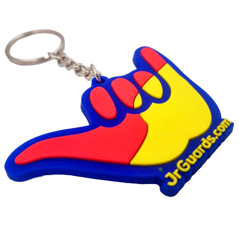 [AUSTRALIA] - Jr Guards.com Shaka Car Key Chain | Kids Toy | Lifeguard | Hang Loose 
