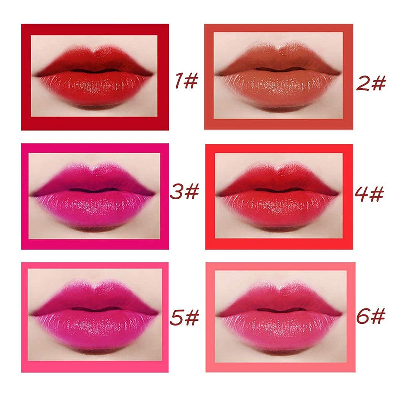 Edanta Smooth Lipstick Hydrated Lipsticks Moisturizing Finish Lip Stick Long Lasting Luster Lip Beauty Makeup for Women and Girls Pack of 1 (Red 1#) Red 1# - BeesActive Australia