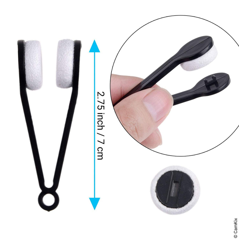Cleaning Kit for Eyeglasses/Sunglasses - Lens Cleaning Tool with 2 Sets of Spare Pads, Lens Cleaning Spray Bottle, 3 Microfiber Cloths - Quick, Safe and Easy to Use - Immaculate Results 11 Piece Set - BeesActive Australia