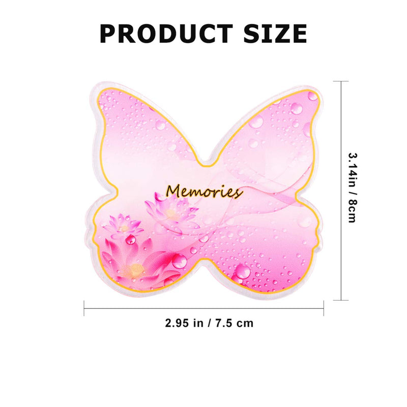 Minkissy 2pcs Resin Nail Art Palette Polish Holder Drawing Color Palette Nail Art Painting Gel Palette Manicure Tool Style 3 - BeesActive Australia