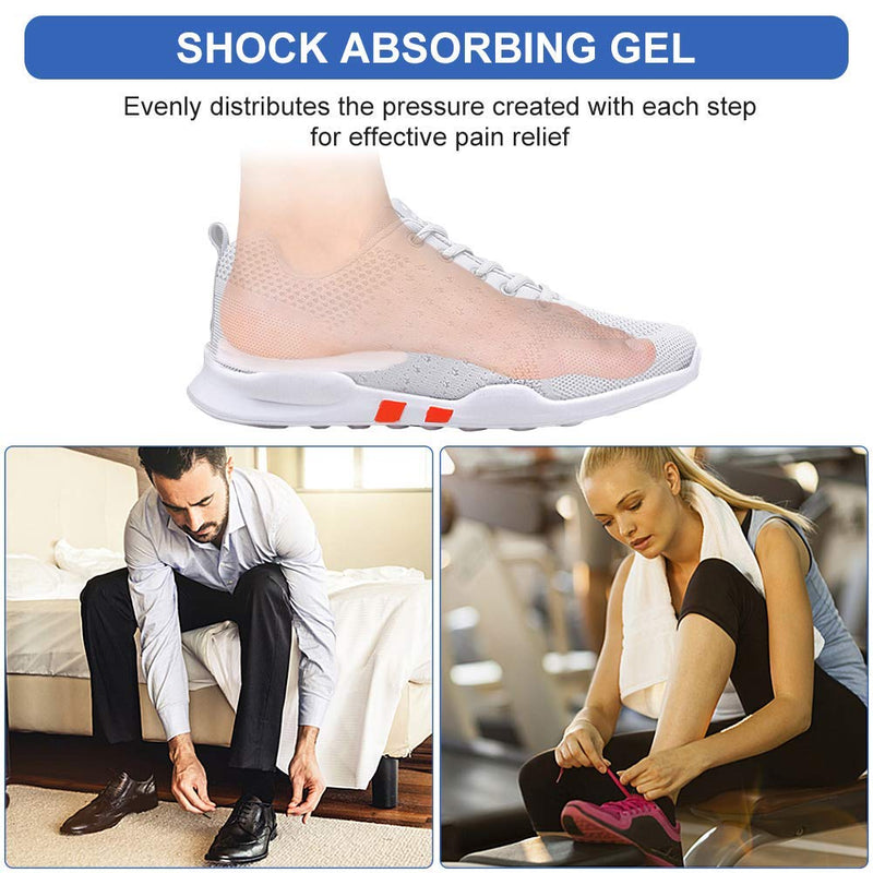 Women Men Shoes Insoles Heel Lift Insert Pad Cushion O/X Legs Correction Support Cups - BeesActive Australia