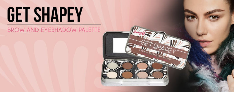 Barry M Get Shapey -All-in-One Ultra-Pigmented and Long-Lasting Professional Eyebrow Palette - Shape -Shade -Brighten - Vegan. Cruelty-Free - BeesActive Australia