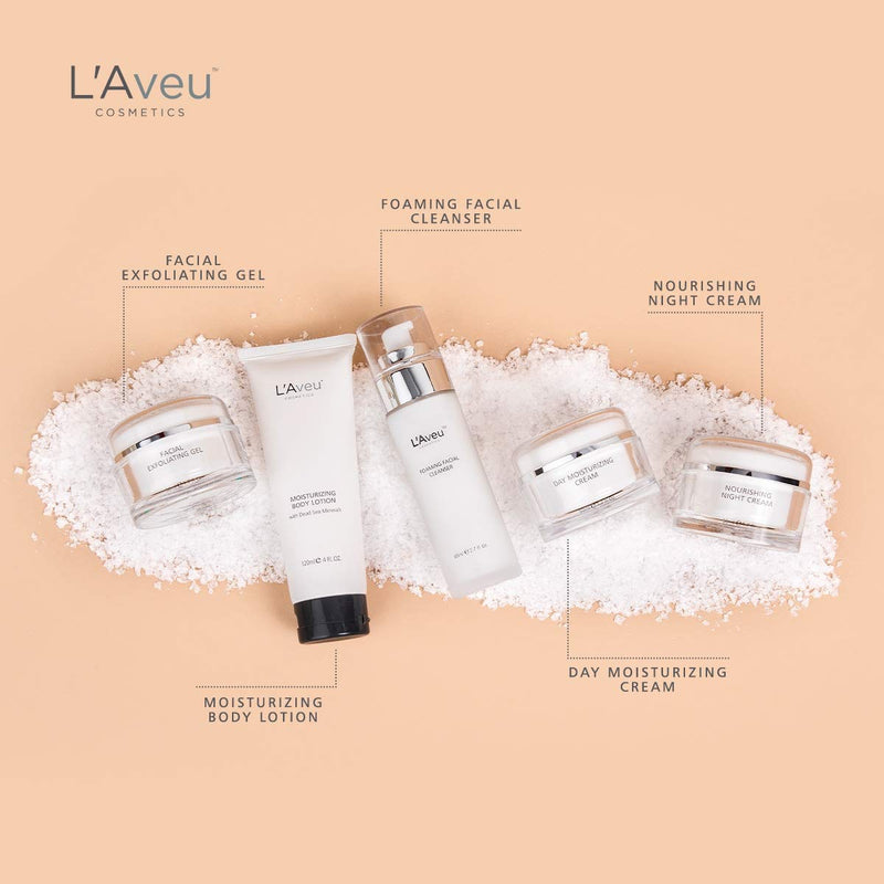 L'Aveu Nourishing Night Cream - Anti-Aging Nighttime Moisturizer for Face - Natural Moisturizing Facial Care Blend with Dead Sea Minerals, Shea Butter, Jojoba & Avocado - Gentle Skin Renewal - 1.7 oz 1.69 Fl Oz (Pack of 1) - BeesActive Australia