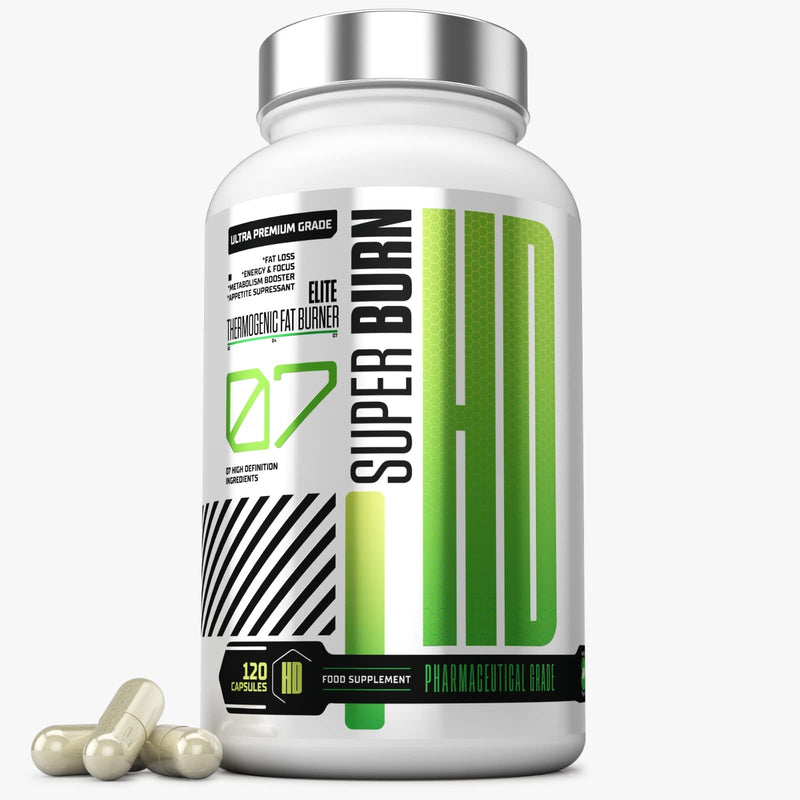Super Burn Elite Weight Loss Pills - Fat Burners for Women Men | 120 Capsules Appetite Suppressants Keto Slimming Tablets Belly Fat Burner - BeesActive Australia