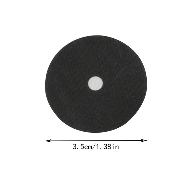 Maxmoral 70 PCS 2 Sheets 35mm/ 1-3/8Inch Black Self-Adhesive Billiard Dot Sticker for Snooker Billiard - BeesActive Australia