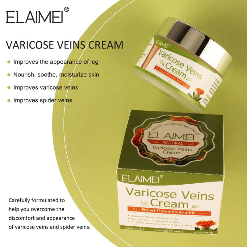 Varicose Veins Cream, Varicose Vein Soothing Leg Cream, Relief Phlebitis Vein Treatment Legs spider Veins Improves the Appearance of Leg Relieves Varicose Vein Discomfort Pain Strain - BeesActive Australia