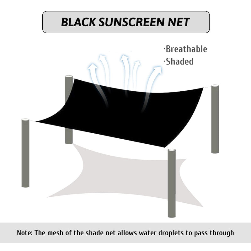 BNOSDM Dog Kennel Shade Cover 10 x 10ft Kennel Cover Sunblock Shade Cloth Dog Pen Cover for Outdoor Pet House Garden and Greenhouse Canopy Covers - BeesActive Australia