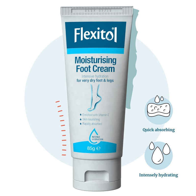 Flexitol Moisturising Foot Cream 85g - BeesActive Australia