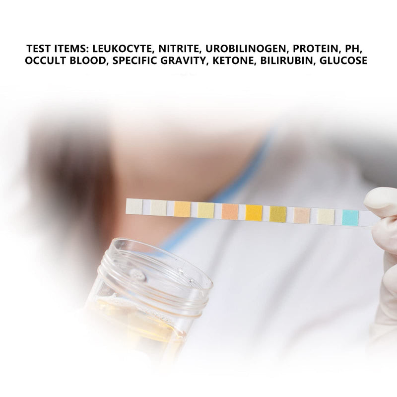 100Pcs Ketone Test Strips 40 to 60 Seconds Fast Accurate Ketone Test Strips, Tests Paper for Ketosis, PH, Protein, Glucose - BeesActive Australia