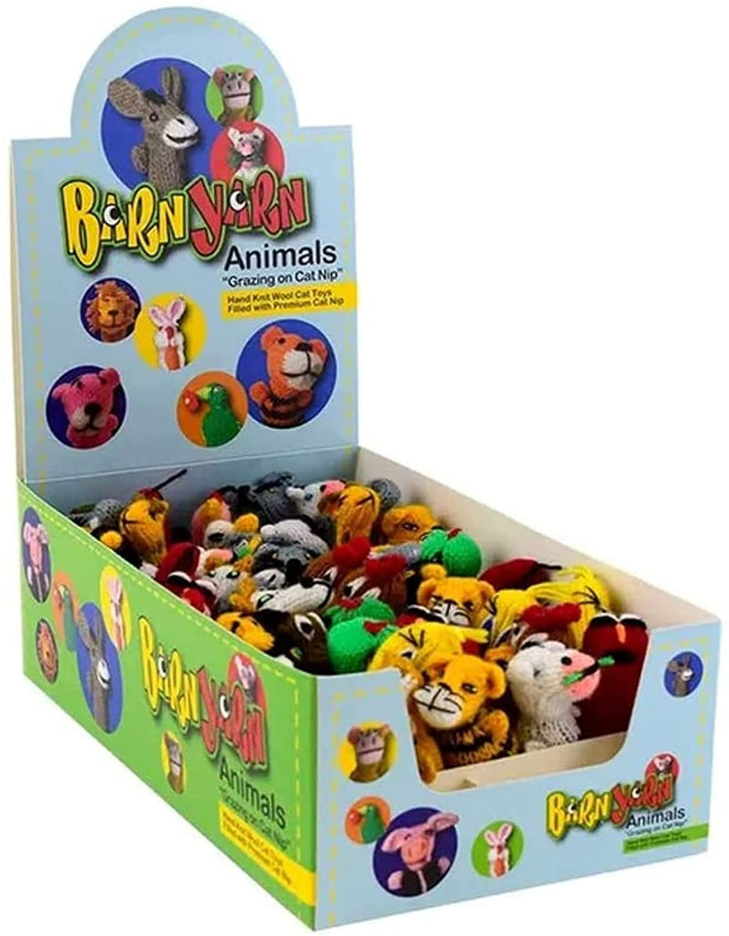 Chilly Dog Barn Yarn Hand Knit Wool Cat Toy with Catnip 6 Pack - BeesActive Australia
