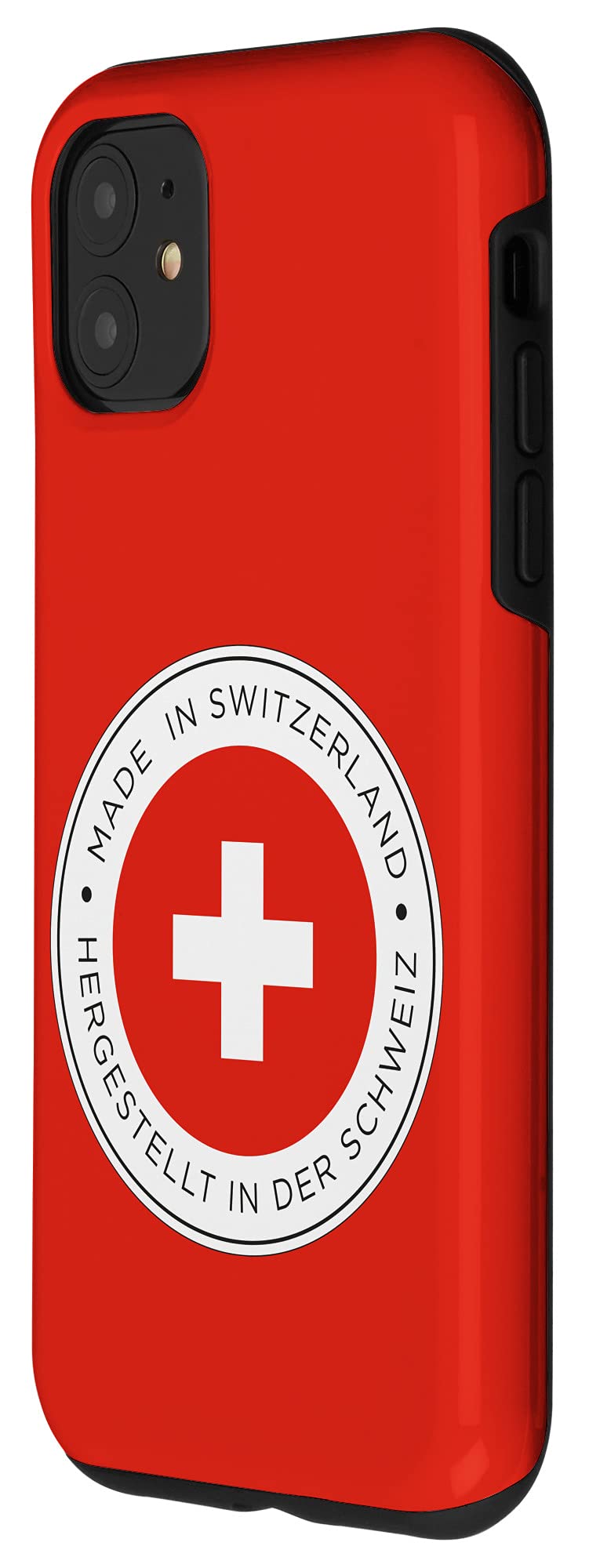 iPhone 11 Made In Switzerland Flag Case iPhone 11 - BeesActive Australia