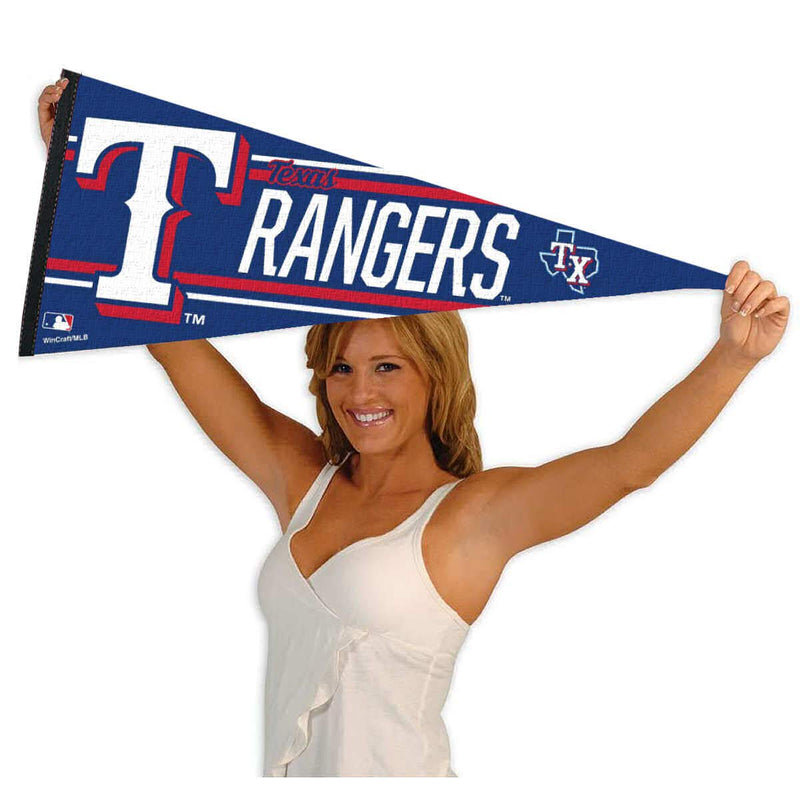 WinCraft Texas Rangers Large Pennant - BeesActive Australia