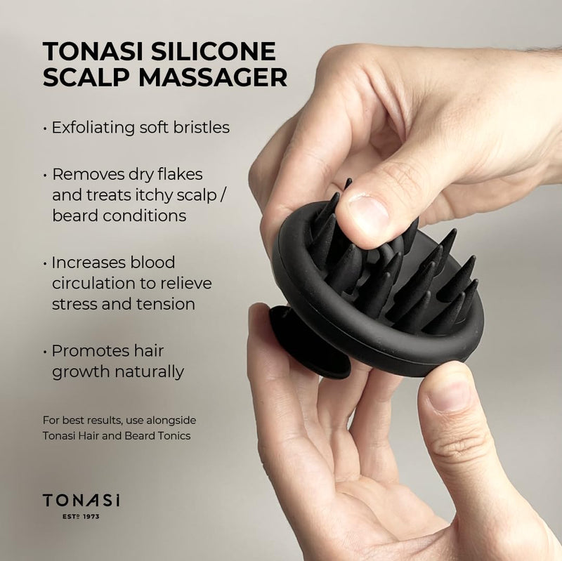 Tonasi Scalp Massager | Scalp Massager Hair Growth | Shampoo Brush | Improve Blood Circulation, Promote Hair Growth and Relaxation - Perfect for Dandruff, Exfoliation, and Deep Cleansing - BeesActive Australia