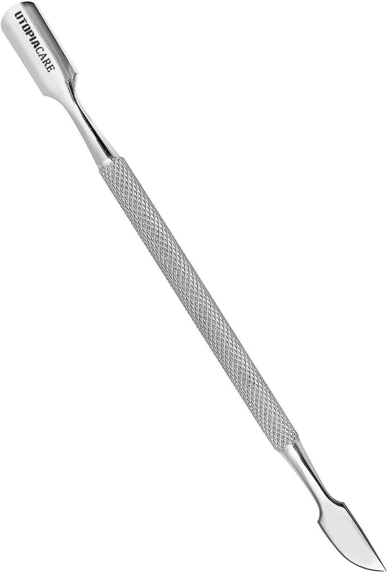 Cuticle Pusher and Cutter - Professional Grade Stainless Steel Cuticle Remover and Cutter - Durable Manicure and Pedicure Tool - for Fingernails and Toenails - BeesActive Australia