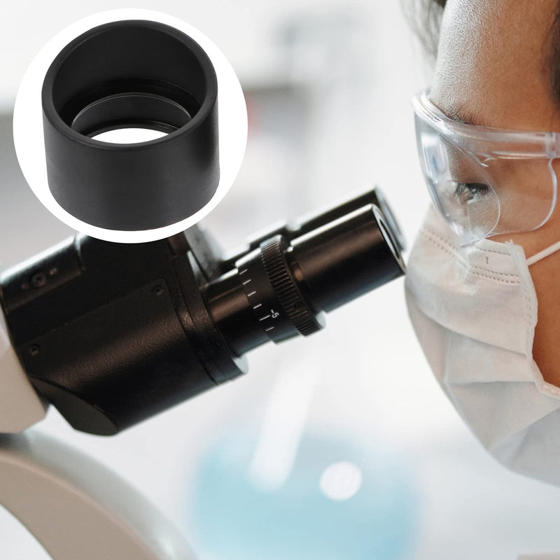 TEHAUX 2PCS 33 mm Inner Diameter Eye Guards Microscope Telescope Eyepiece Eye Piece 32-35mm Rubber Eye Cups - BeesActive Australia