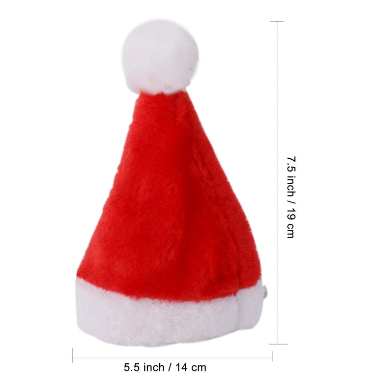 Mini Dog Santa Hat for Dog Christmas Hat (Red) - BeesActive Australia