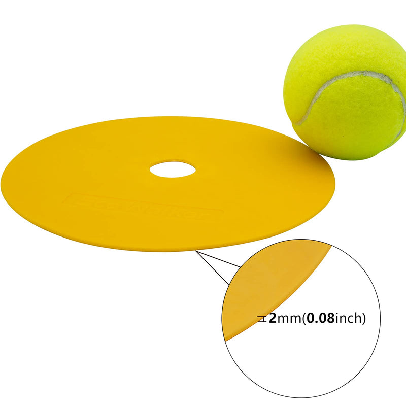 Eco Walker 6inch Non-Skid Flat Cone Spot Markers for Sports Speed Agility Training With hole - BeesActive Australia