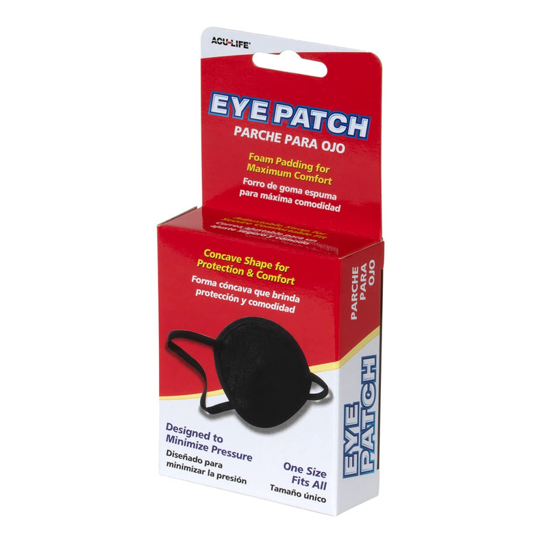 Acu-Life Eye Patch for Kids or Adults, Great Pirate Costume Women or Men, Black All - BeesActive Australia