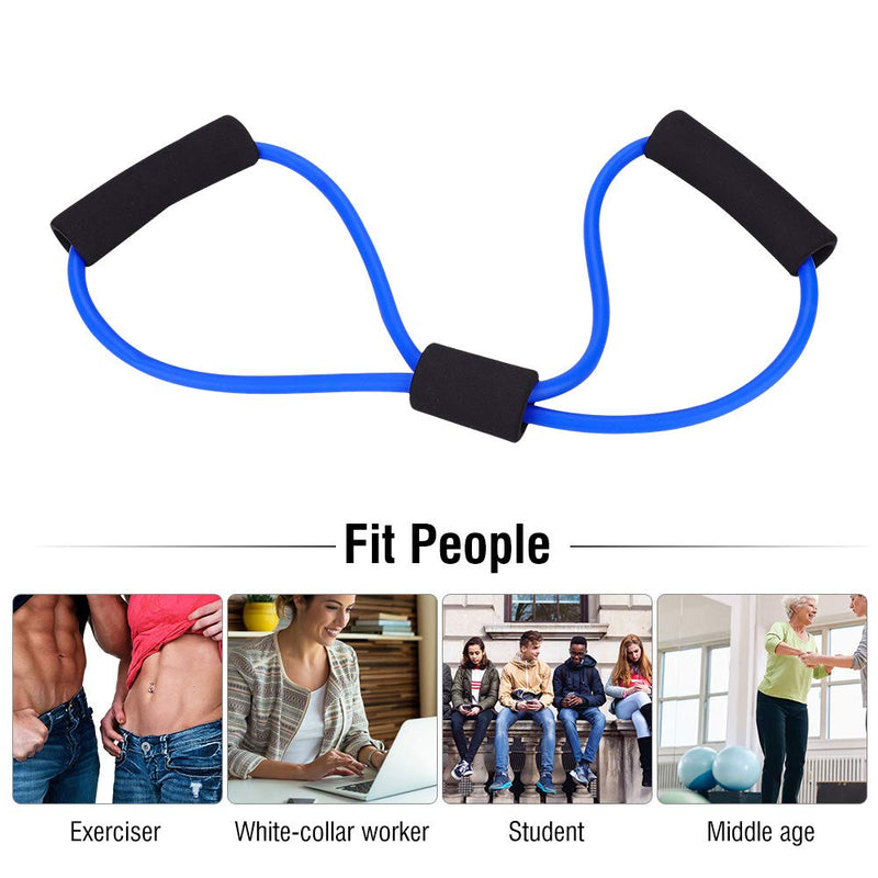 Zyyini Stretch Resistance Bands, Resistance Loop Exercise Bands with Instruction Guide Pull-Up Assist Bands for Cross Training Exercise #1 - BeesActive Australia