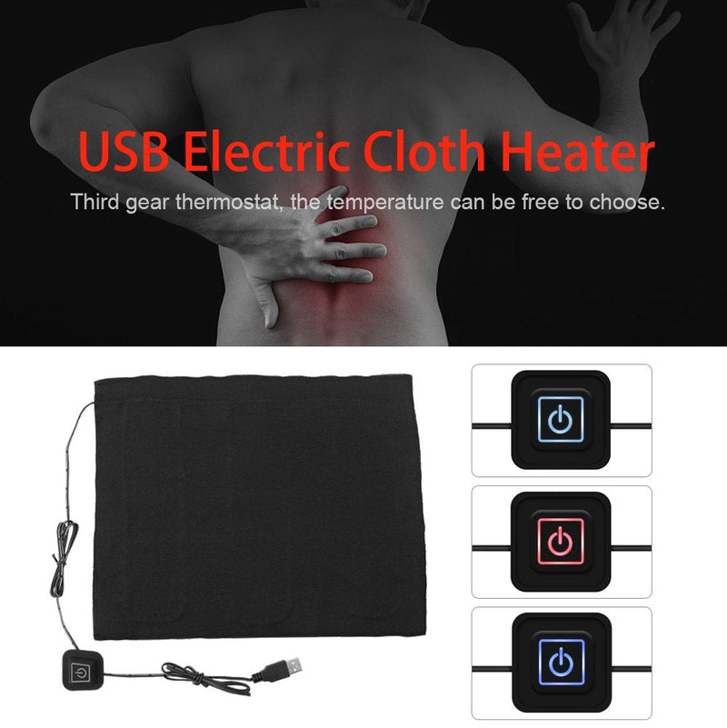 Heating Pad with 3 Temperature Settings, Electric Heat Pads for Warming Back, Neck, Shoulder, Knee, Machine Washable, 24 x 30 cm - BeesActive Australia