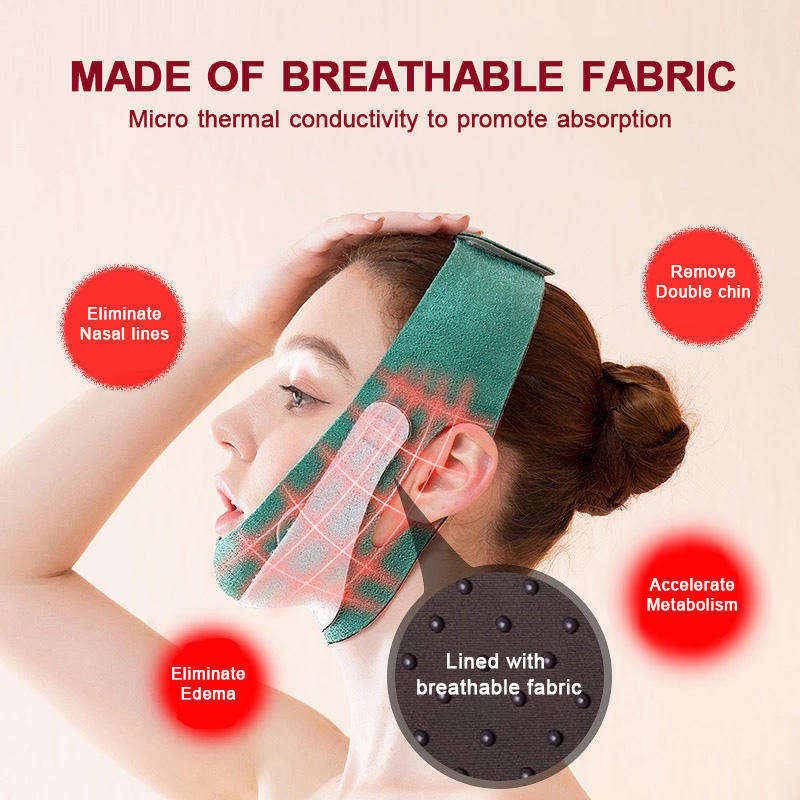 Double Chin Reducer, Facial Slimming Strap, Face Lifting Slimming Belt, Advanced V-Line Facial Slimming Strap for Men & Women - BeesActive Australia