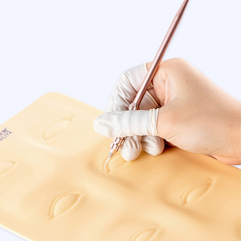 400 Count Latex Finger Cots Medium Fingertip Gloves Disposable Finger Rubber Tips Protector Anti-Static Medium (Pack of 400) - BeesActive Australia