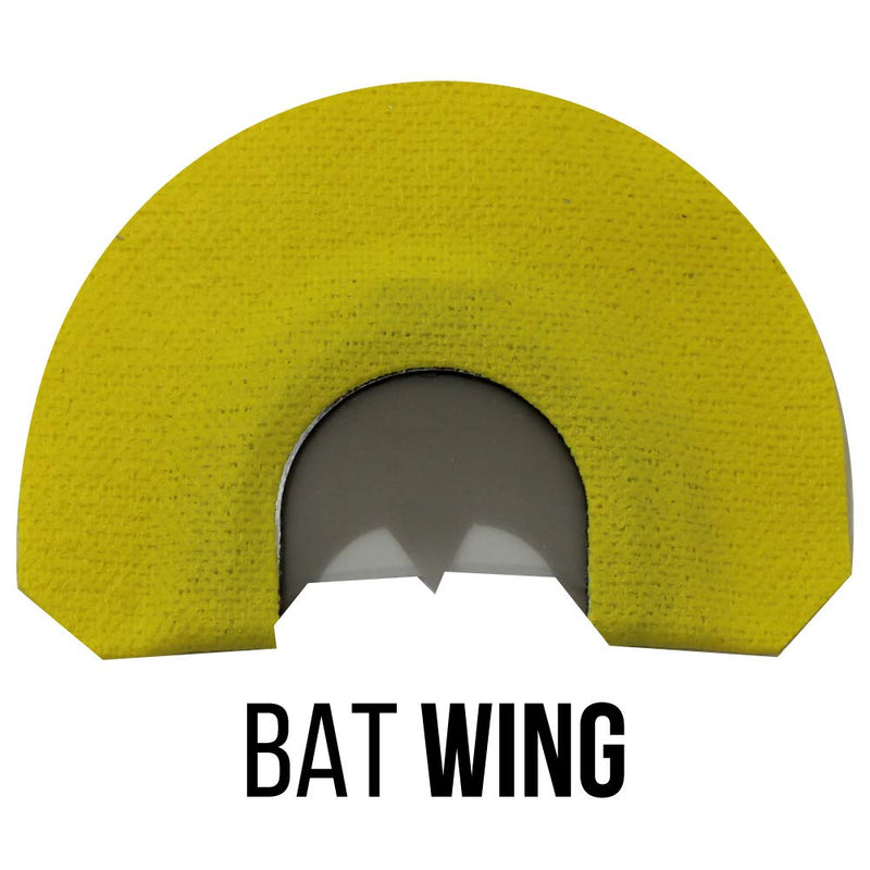 [AUSTRALIA] - Turkey Mouth Call with 3 Reed Batwing Cut - Diaphragm Turkey Calls for Hunters, Premium Hunting Accessories, Easy to Use, Custom Thicker Stacked Latex Reeds for More Volume… (Batwing Cut) 