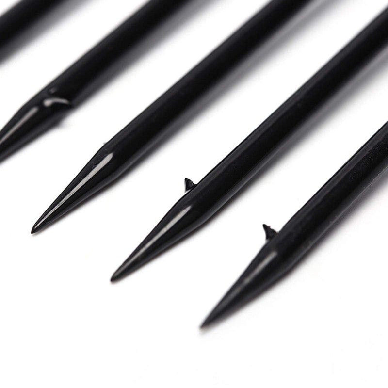 EWUHRY Fish Spear Frog Spear Gig, Barbed Stainless Steel 4 Prong Tine Fishing Harpoon Fishing Spear Gig Gaff Fork Hook Screw for Frog and Fish Spear Fishing Prong Spearhead Fork Harpoon Tip - BeesActive Australia