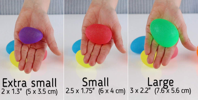 The Friendly Swede Stress Balls for Adults and Kids - Hand Grip Strength Trainer, Hand Therapy Squishy Ball, Set of 3 Finger Resistance Exercise Squeezer - BeesActive Australia