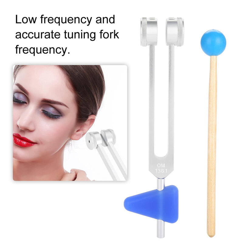 136.1Hz Tuning Fork Aluminum Alloy Medical Tuning Fork Sound Therapy for Stress Relief - BeesActive Australia