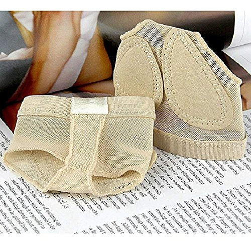 [AUSTRALIA] - Dance Foot Thongs, Thong Toe Paws, Lyrical Shoes, Lyrical Ballet Belly Dance Foot Thongs, Dance Paw Pad Shoes Half Sole M 