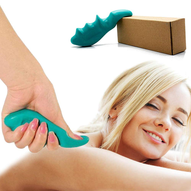 Angzhili Thumb Saver Massager Body Massage Deep Tissue Massage Tool Trigger Point Massage Tool Saver Massager Green Thumb Protector Tool - BeesActive Australia