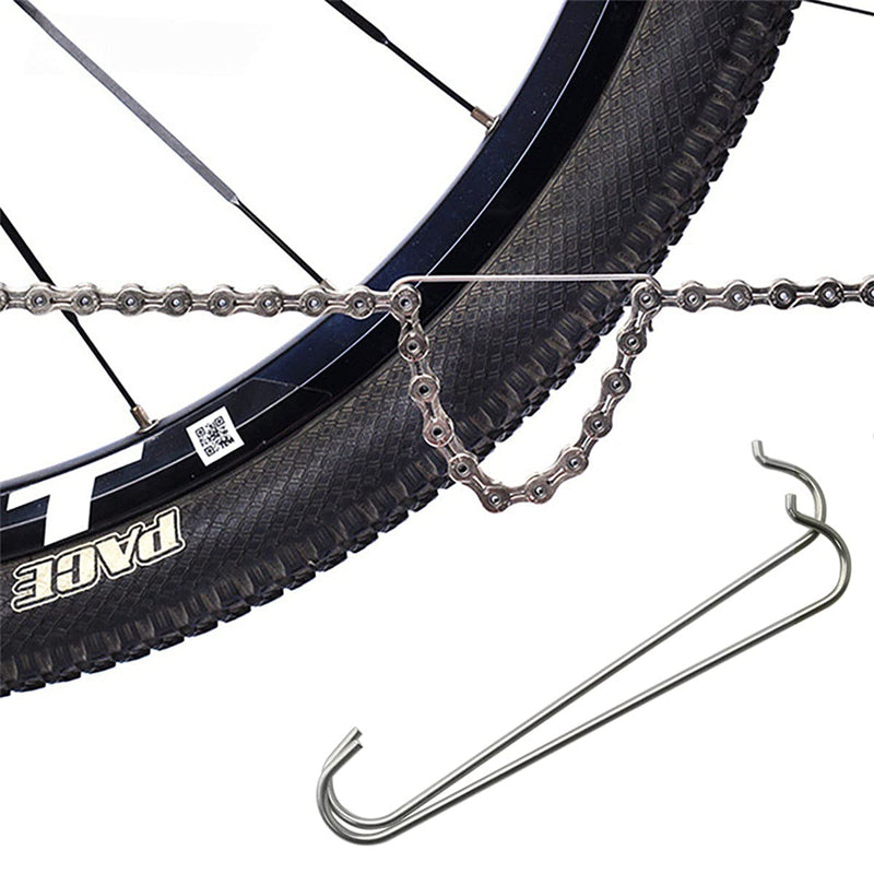 ZRM&E Bike Chain Hook 2PCS Stainless Steel Bicycle Chain Hooks Connecting Repair Tool - BeesActive Australia