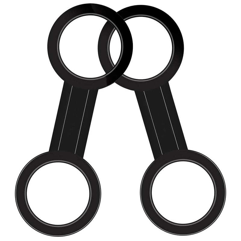 SIXQJZML 2 Pieces Scuba Diving Dive Snorkeling Silicone Snorkel Mask Strap Keeper Holder Clip Retainer Attachment Gear Spare Part Accessories - BeesActive Australia