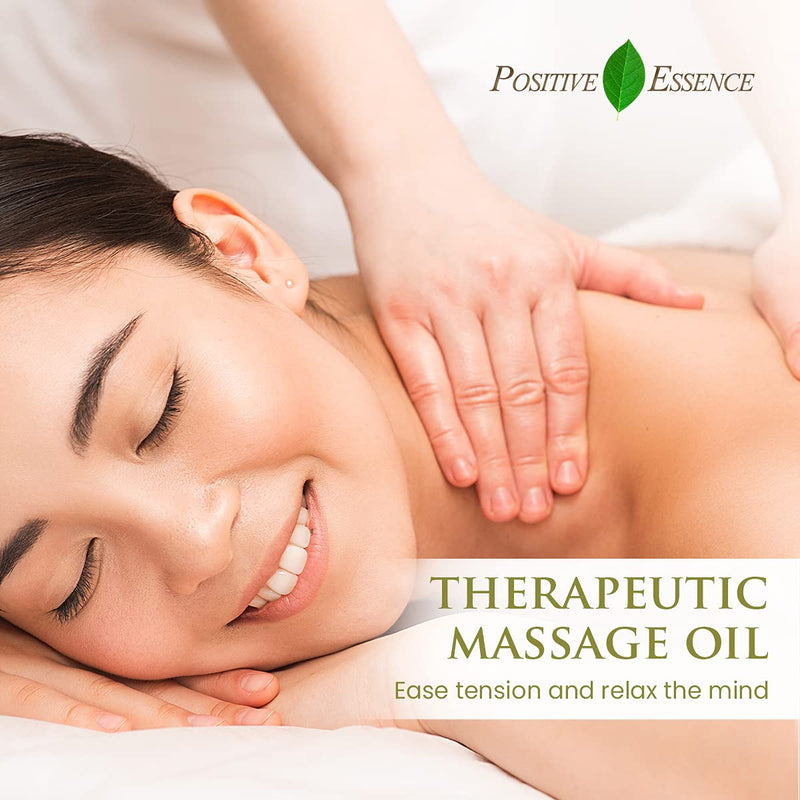 Massage Oil Set for Massage Therapy, Therapeutic Organic Massage Oils, Relieve Stress, Vegan Friendly, Made with Pure Essential Oils, Jojoba, Vitamin E, and Sweet Almond for Skin, 5 x 60ml Eclectic Scents 60 ml (Pack of 5) - BeesActive Australia