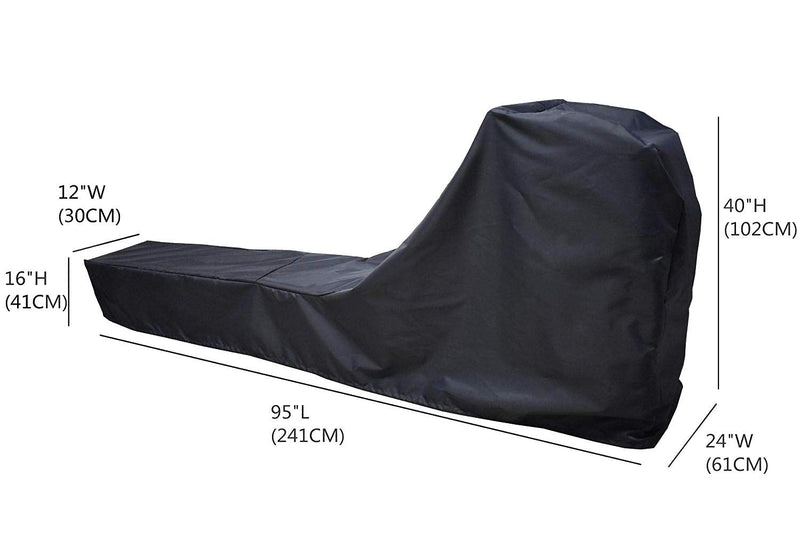 Mini Lustrous Rowing Machine Cover, Fitness Equipment Covers Protective Cover Black - BeesActive Australia