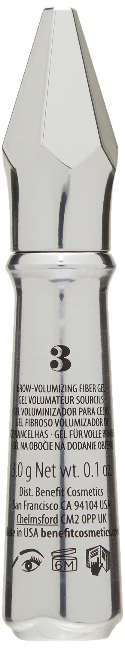 Benefit Gimme Brow+ Volumizing Fiber Gel, 3 Medium Neutral Light Brown, 0.05 Fl Oz - BeesActive Australia