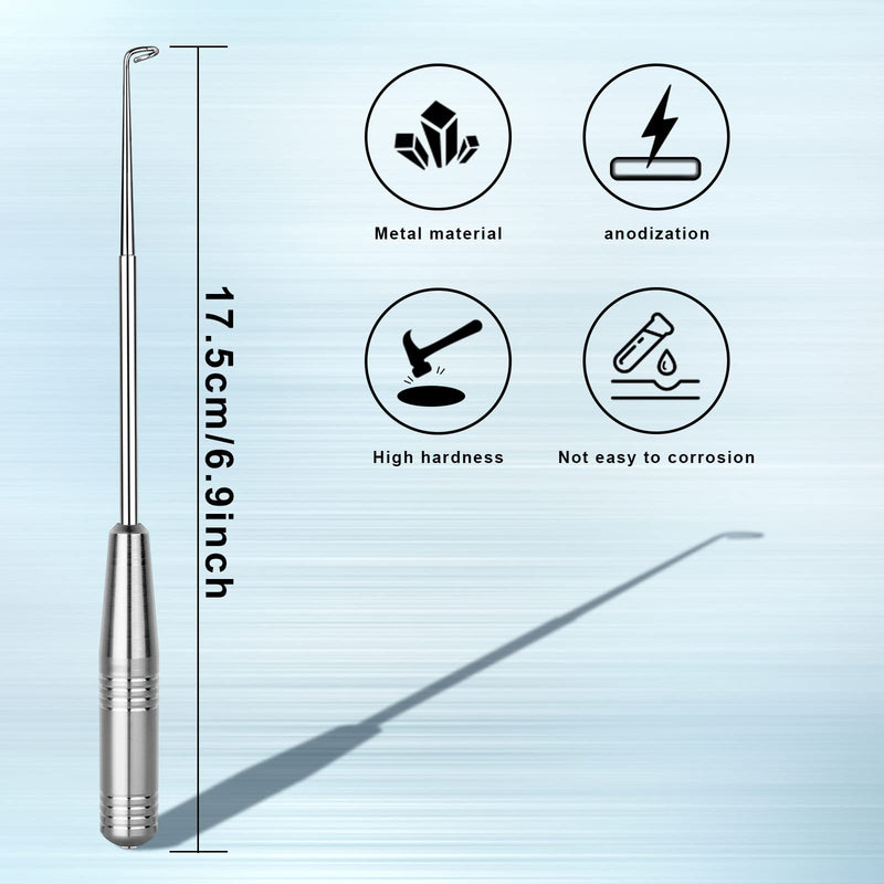 Dilsuaco Fish Hook Remover, 3PCS Fishing Hook Remover Tool kit for Fishing Accessories Pro Fishing Hooks Security Device Extractor Fish Hook Quick Remover Tool Kit Fast Decoupling (3 Colors) Grey - BeesActive Australia