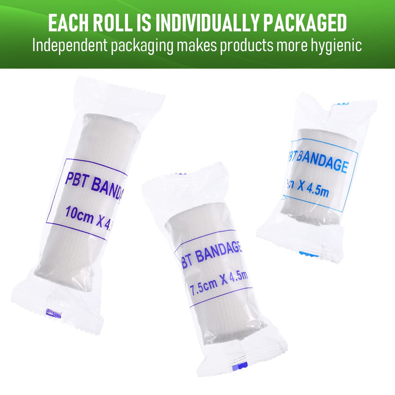 Artibetter 3 Rolls conforming Stretch Gauze Bandage Rolls Medical Grade sterile First aid - BeesActive Australia